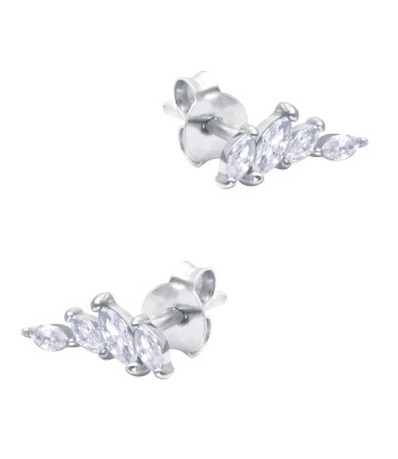 Gorgeous CZ Stone Silver Stud Earring STS-6248